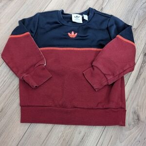 Adidas Crewneck Sweatshirt Blue and Red Sz 4T